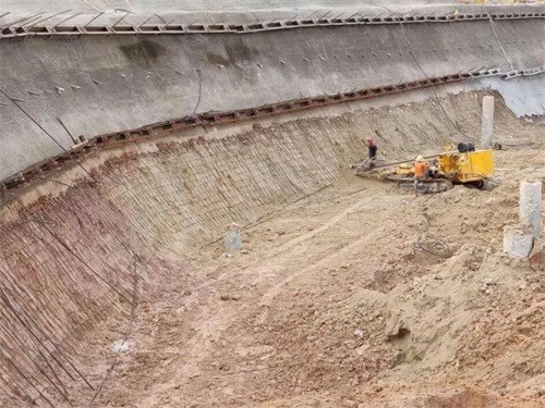 漾濞基坑边坡加固